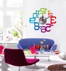 Wholesale Vinyl Wall Sticker Clock 10A033 Numbers Wall Decoration from china suppliers