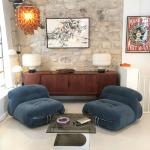 Modern home living room recliner designer occasional chairs Soriana Chair lazy