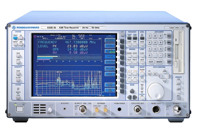 Rohde and Schwarz ESIB40 EMI Test Receiver, 20Hz - 40GHz