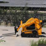 Hydraulic Transmission Mini Wheel Loader For Garden Trucking
