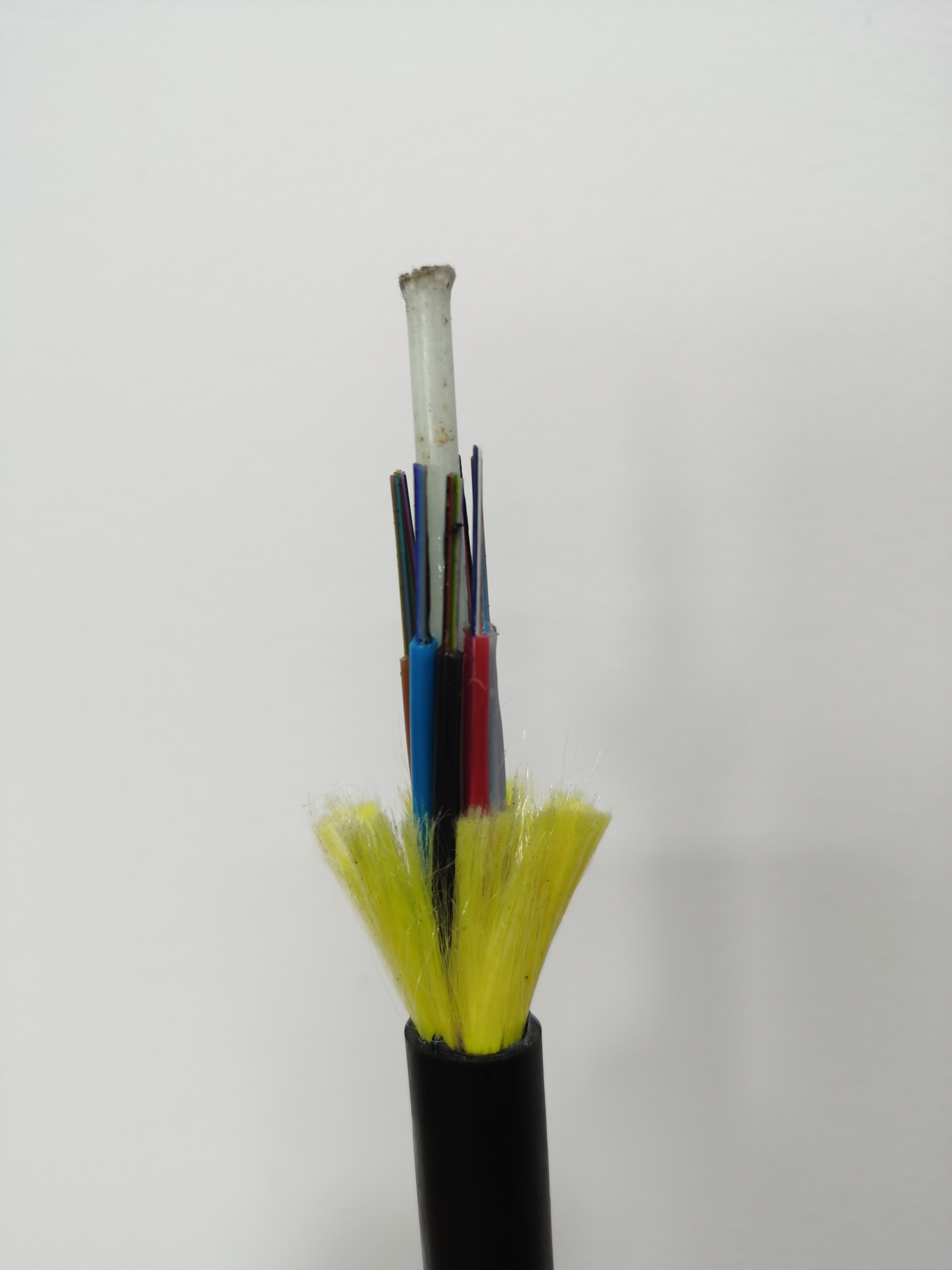 12 24 48 Core ADSS Fiber G652D Aerial Self-Supported Optical Cable