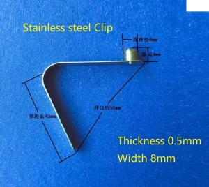Wholesale Stainless Steel Metal Stamping Clips For Electronic from china suppliers