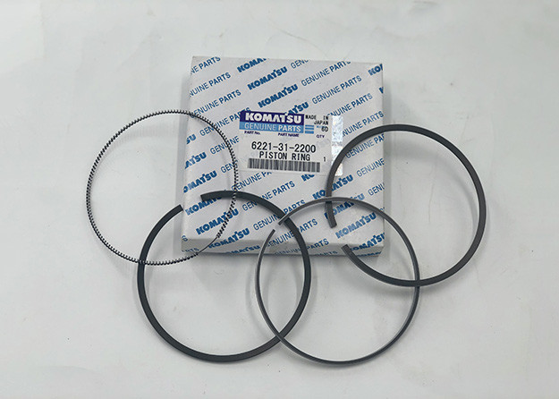 S6d108 Komatsu Excavator Parts Piston Ring High Temperature Resistant