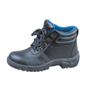 Wholesale Euro37-47 Safety Shoes with High Heel Steel Toe and Sole Made of Buffalo Leather from china suppliers