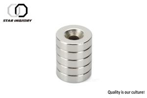 Wholesale Super Magnetic Countersunk Disc Magnets Multifunctional For Motorcycle from china suppliers