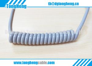 Wholesale 1000V High Voltage Shielded Heavy Industrial Power Customized Coil Cable from china suppliers