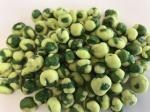 Healthy Free From Frying Green Peas Snack With Yellow Wasabi Flavor