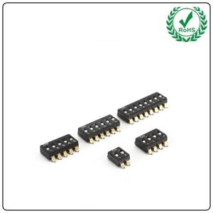 Wholesale SPST 2.54mm SMD Dip Switch Waterproof Electronic PIANO Type from china suppliers