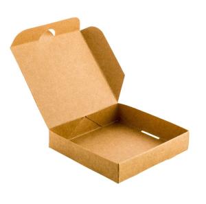 Wholesale Food Packaging Kraft Pizza Box Use Non Toxic Food Grade Preferred Material from china suppliers