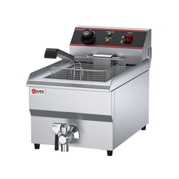 Electric Fryer Machine with Stainless Steel Construction 310*570*390mm Packaging