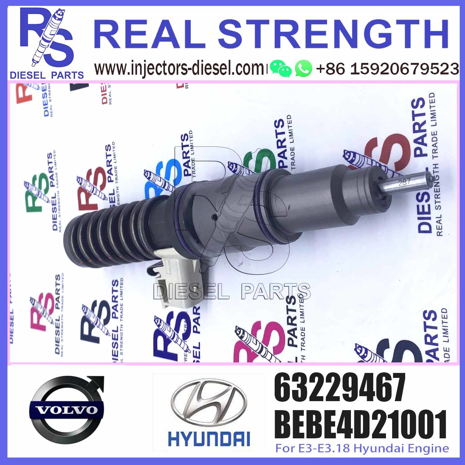 High quality 4 pin Diesel nozzle pump injector 63229467 for diesel engine injection