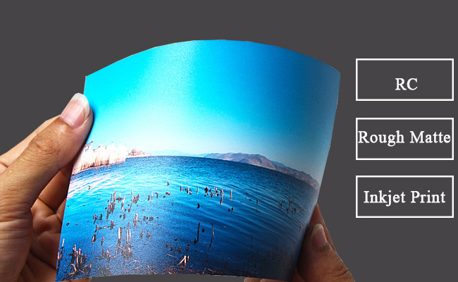 260gsm Rough Matte Nano Microporous RC Photo Paper