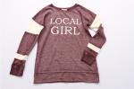 55% Cotton Ladies Casual Sweatshirts