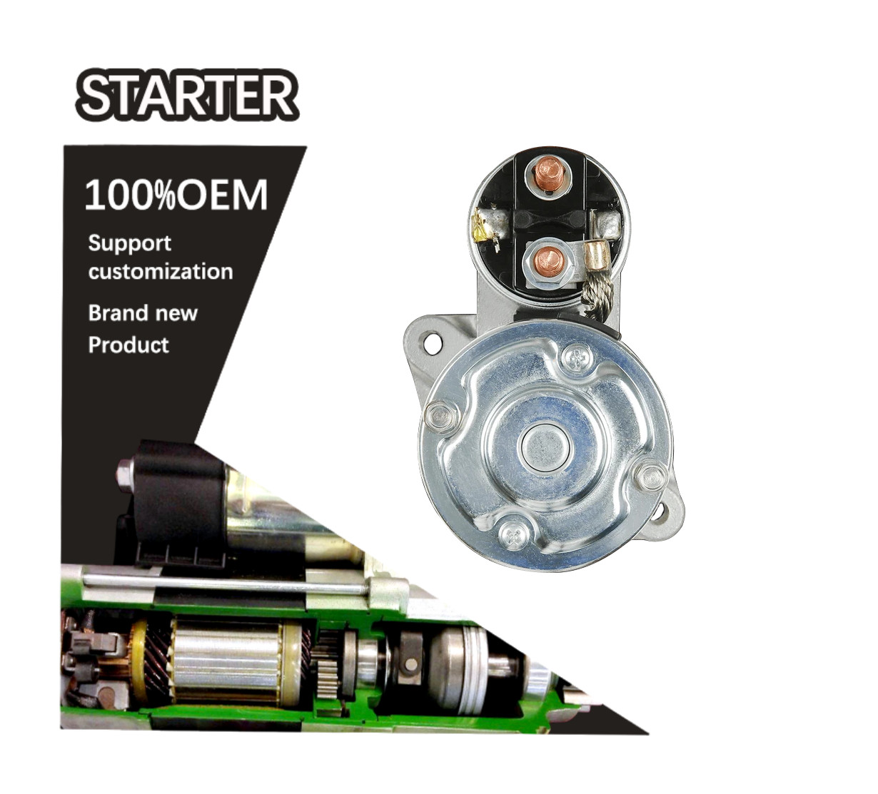 12V 10T CW STARTER 543-5428 288-6581 290-9686 308-4311 5435428 2886581 2909686 3084311 185086820 311-9195 3119195