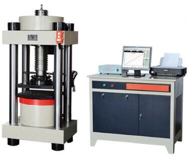 600KN Digital Compressive strength tester for construction material