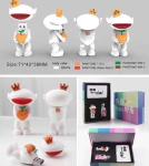 Customized Shape 3D Animal Cartoon PVC USB flash Drive 4Gb 8Gb 16Gb