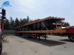 Quickly Loaded Unloaded Container Semi Trailer 2 Axles 3 Axles 40-50 Tons