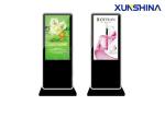 Free Standing 49 inch Touch Screen Digital Signage For Toll Station