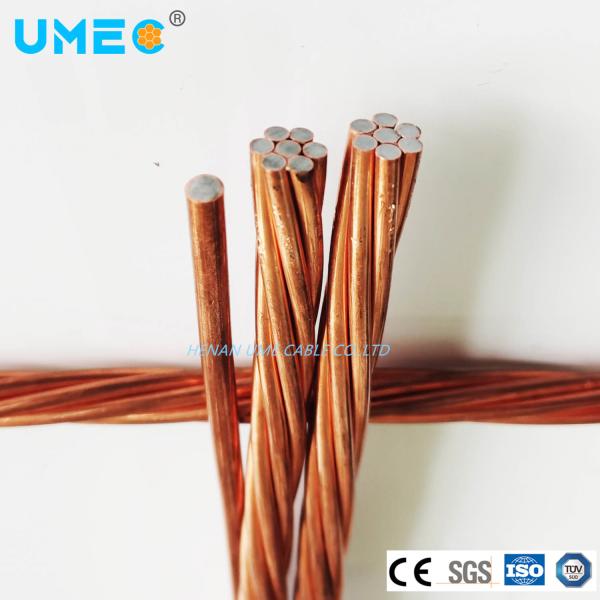 Electric CCS 40%Iacs Conductivity 2.05mm 3.26mm Copper Clad Steel Composite