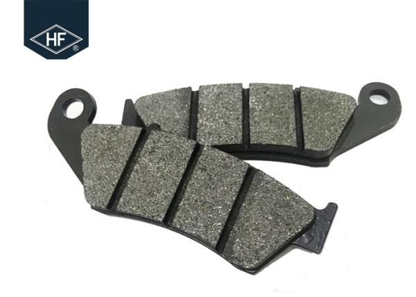 Less Metallic Oem Brake Pads , Black Motorcycle Racing Brake Pads CRM 250 Non