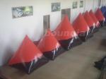 45 pcs Paintball Bunker Range for Outdoor Sports