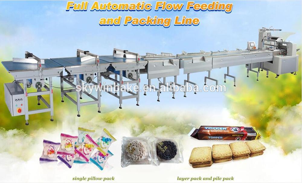 100bags/Min Custom Packaging Solutions Cookie Wrapping Machine
