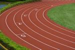 PU Spray Coated EPDM Granule 13mm Jogging Track Material Eco-Friendly