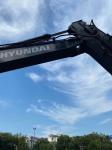 10 meters long excavator long reach boom SK200 excavator telescopic boom