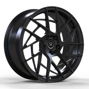 Wholesale Black Custom 1 Piece Forged Monoblock Rims Wheels T6 22x9.5 5x120 from china suppliers