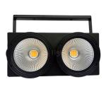 2 Eyes Warm White Cool White 2in1 LED COB Blinder 2x100W Wash Par Light