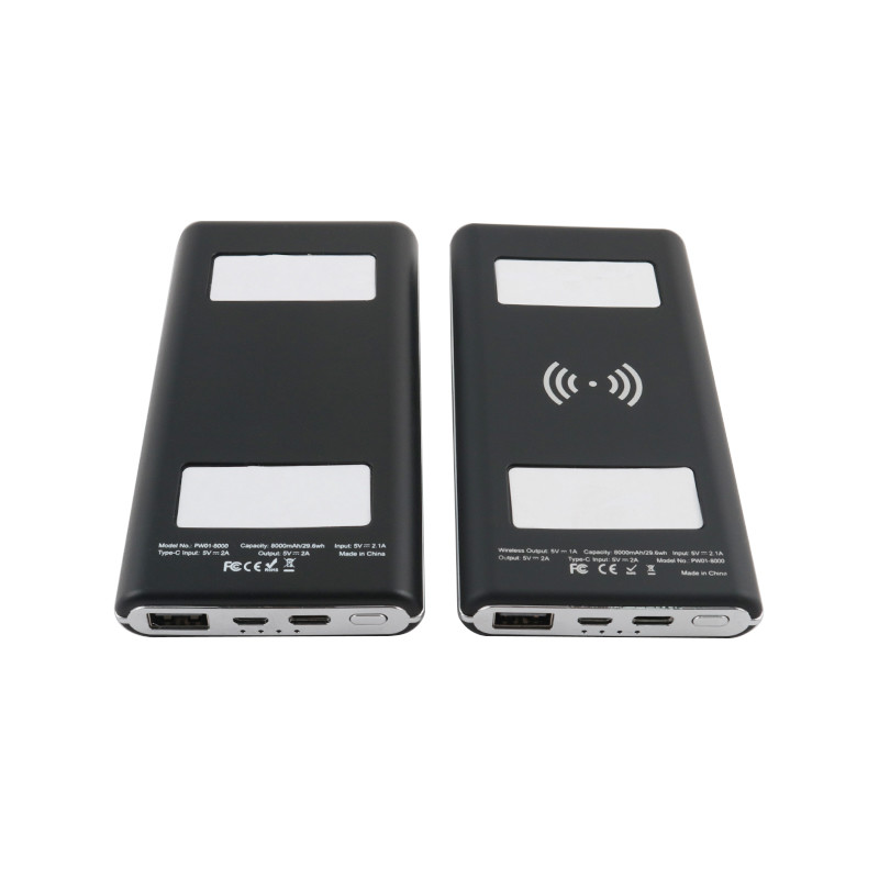 Li Polymer Portable Power Bank For Smart Phone USB Devices - White/Black/Blue/Green