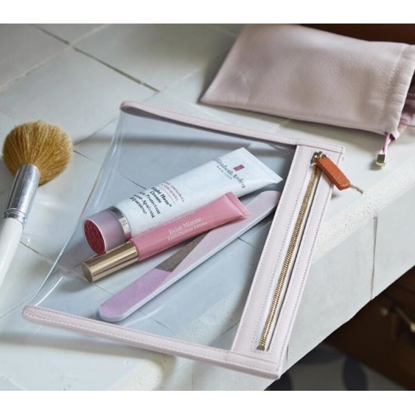 OEM Makeup Cosmetic Bag Commodity Package Packing Soft Customized PVC Slider