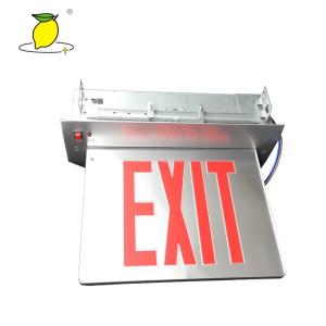 Wholesale Ceiling Mounted LED Emergency Exit Sign Rechargeable For Hospital / Hotel from china suppliers