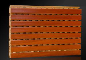 Wholesale Fireproof Foam Diffuser Wooden Sound Absorption Wall Panel For Cafeterias Decoration from china suppliers