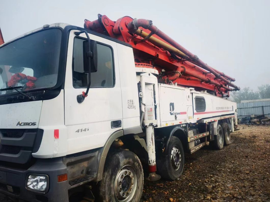 Used Heavy Equipment Boom Pump Putzmeister 56 Meter Pump Truck