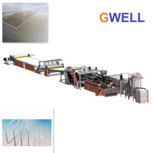 Wholesale PMMA Transparent Plate Production Line PMMA Plate Extrusion Machine from china suppliers