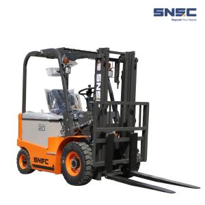 Wholesale 2.5 Ton Electric Forklift Lift Height 3000-5000mm LED Lights for Material Transport from china suppliers
