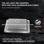 YAYE CG125 DC12V Semi-assembly Red DRL White Hi/Lo Beam Motorcycle LED Headlight