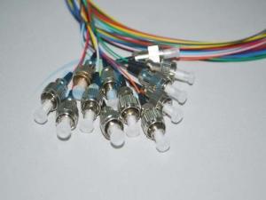 Wholesale ST / PC Optic Fiber Connectors 12 Cores Cable Singlemode For Telecom Network from china suppliers