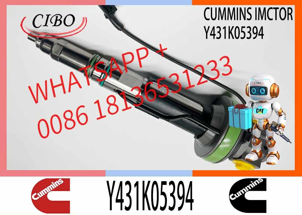 Discount Fuel Injector Assembly Y431K05394 For Cummins Engine QSK19 Series 4928104Y431K05246 F0OBLOJ014 FO0BJ60578