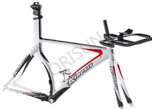 Wholesale Aerodynamic Aluminum Time Trial Frame Multi Color With Flat Integrated Seatpost from china suppliers