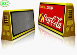 Wholesale Video P4 Car LED Top Video Sign Display Taxi Roof LED Sign 3G WIFI from china suppliers
