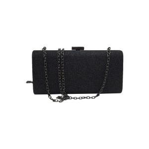 Wholesale Glitter Black Evening Clutch Bag Buckle Closure For Wedding from china suppliers
