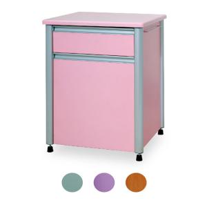 Wholesale One Drawer Four Wheel Adjustable Patient Bedside Cabinet from china suppliers