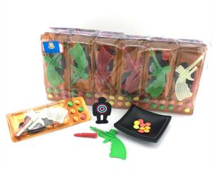 Wholesale 3.4g Shooting Battlefield Tasty Novelty Candy Toys Compressed With Gun Multi Fruit Flavor from china suppliers