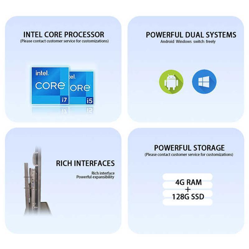 55 Inch Android 13.0 System Version High-Quality Interactive Touch Screen Demonstration Board 1