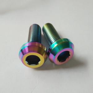 Wholesale CNC Machined Titanium Race Parts Gr5 Titanium Race Bolts For Car Cover from china suppliers