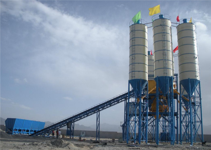 Building Wet Ready Mix Concrete Plant Mini Concrete Batching Plant 50 M3/H