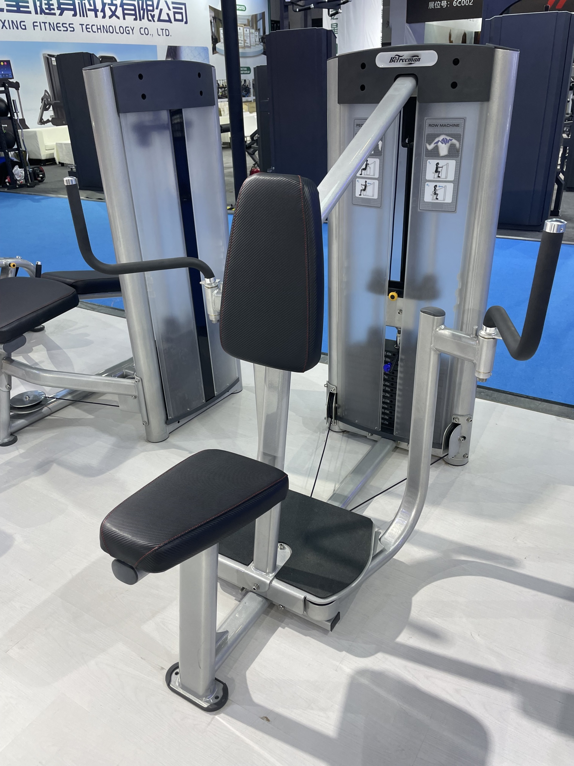 Gym Clubs Steel Bicep Curl Machine Pin Load For Biceps Triceps Training