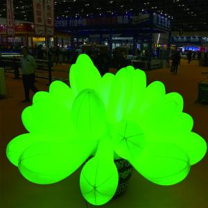 Wholesale Wedding Decoration Inflatable LED Light Colorful Large Inflatable Flowers from china suppliers